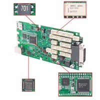 Escáner de Diagnóstico para Autos y Camiones V2021.10b de Placa Única VD TCS Pro Plus con Chip 701 y Chip Real 9241A