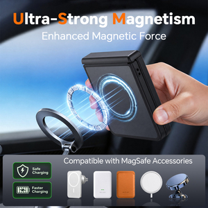 <span class=keywords><strong>Coque</strong></span> de téléphone personnalisée antichoc mate magnétique givrée pour <span class=keywords><strong>Samsung</strong></span> Z Flip 8 7 6 avec protection de charnière en TPU et PC - Product Image 4
