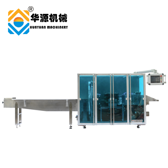 HUAYUAN  Reciprocating Type 4 Side Sealing Packaging Machine for Medical Gloves Sterilized Gauze Aseptic Patch Packing Machine