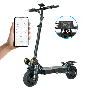 สกู๊ตเตอร์ไฟฟ้าสำหรับผู้ใหญ่ X6 X6pro จากคลังสินค้าสหรัฐฯ มอเตอร์คู่ ล้อ 10 นิ้ว พับได้ พร้อมระบบกันกระแทก จอ LCD - Product Image 6