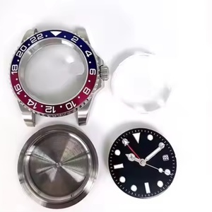 Kit de boîtier de montre personnalisé avec mouvement NH34, cadran perlé de 40 mm, aiguilles lumineuses, lunette en aluminium, acier inoxydable 316L, logo personnalisé - Product Image 6