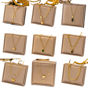 Collier pour femme transfrontalier, inaltérable, élégant, luxe léger, exquis, bijou de chaîne de clavicule de niche, collier de clavicule haut de gamme pour femme - Product Image 1