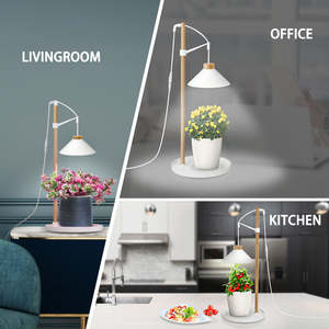 Lampe de culture LED à spectre complet J&C Neat Smart, protection des yeux, minuterie automatique, compacte, pour la culture d'herbes et de légumes en intérieur, vente en gros - Product Image 4