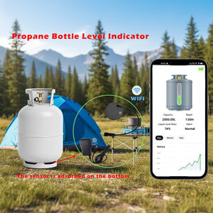 Monitor de <span class=keywords><strong>Nivel</strong></span> de Combustible Inteligente <span class=keywords><strong>con</strong></span> Wifi LPG2412-ESP, Sensor Ultrasónico de <span class=keywords><strong>Nivel</strong></span> de Combustible, Indicador de <span class=keywords><strong>Nivel</strong></span> de Diésel y GLP - Product Image 1