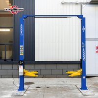 Xinjintuo 4000kg choix de qualité Durable 4T atelier hydraulique 2 poteaux voiture élévateur palan portique ascenseur