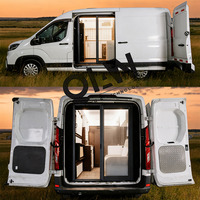 Unidades Modulares de Autocaravanas en Venta |   Sistema de Muebles Expandible 2 en 1 para Cocina y Dormitorio con Sofá