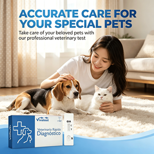 Kit de Prueba de Antígeno para Giardia Canina y Felina, Detección Rápida de Infecciones Intestinales por Parásitos <span class=keywords><strong>en</strong></span> Mascotas - Product Image 3