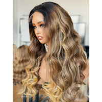 SHY 13x5 Парик с кружевной передней частью без клея, из натуральных волос, новый дизайн, салонный цвет, волна Body Wave, быстрая доставка, оптом