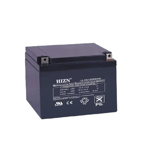 <span class=keywords><strong>Batterie</strong></span> SLA à décharge profonde <span class=keywords><strong>12V</strong></span> 24Ah 26Ah 28Ah rechargeable pour stockage solaire, onduleur, éclairage d'urgence, <span class=keywords><strong>alarme</strong></span> et système de sécurité - Product Image 1
