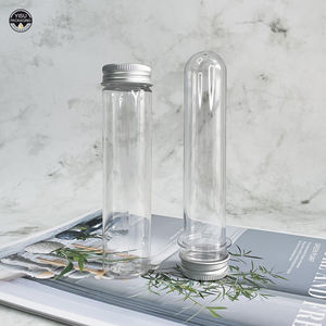 70ml 110ml 150ml düz alt şeffaf plastik test tüpü - Product Image 2