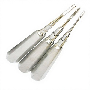 Juego de 6 Elevadores Dentales Manuales Profesionales de Alta Calidad, Acero Inoxidable Alemán, Cirugía Oral, Desprendimiento de Dientes, SIGAL MEDCO - Product Image 1