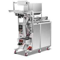 Remplisseuse pneumatique de sauce tomate liquide en pâte entièrement automatique et machine à emballer