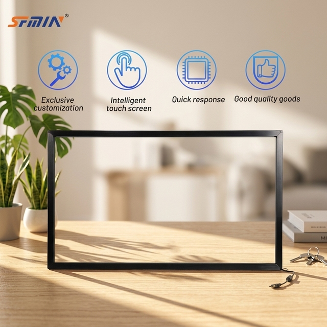 19 Inch Infrared Touch Frame 10 Point Multi Touch for Retail Shop Window Interactive Display