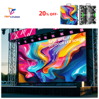 Pantalla LED de Alquiler a Todo Color P2.6 P2.9 P3.91, Interfaz Personalizable, HD, Ideal para Publicidad en Escenarios, Centros Comerciales y Texto