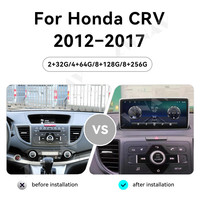 ZWNAV 10,25 pulgadas Carplay para Honda CRV 2012-2017 Radio de coche navegación GPS reproductor de vídeo Multimedia unidad principal estéreo de coche