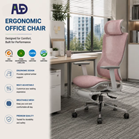 Chaise de bureau inclinable à dossier haut chromée, plus durable et avec un matériau en mousse de haute résilience, chaise de bureau ergonomique confortable