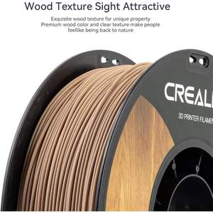 Filamento de madera Creality PLA de 1.75 mm para impresora 3D con textura de madera real y resistencia - Product Image 4