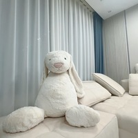 Peluche Lapin Géant de Style Domestique Jellycat, Fabriqué en Chine, 100-150cm – Adorable Poupée Lapin, Cadeau en Peluche Idéal pour