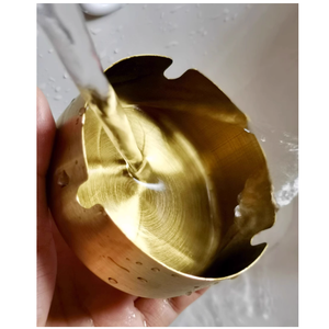 Cendrier portable de poche en bois, métal et acier inoxydable avec couvercle, cendrier personnel sans fumée pour cigares en extérieur - Product Image 6