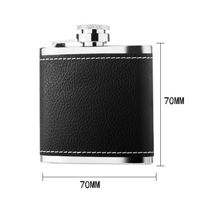 ชุดของขวัญขวดสะโพก7ออนซ์ทำจากสแตนเลสพร้อมกรวยและแก้วช็อต - Product Image 2