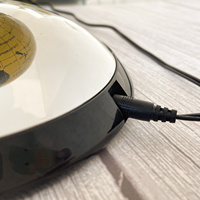 Globe flottant à lévitation magnétique HCNT pour la décoration de la maison de carte du monde avec contrôle tactile rechargeable