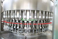 Machine de remplissage d'eau entièrement automatique multi-têtes en acier inoxydable