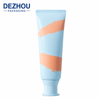 Tubes de crème dentifrice personnalisés en aluminium-plastique PE avec capuchon en acrylique et emballage ABL