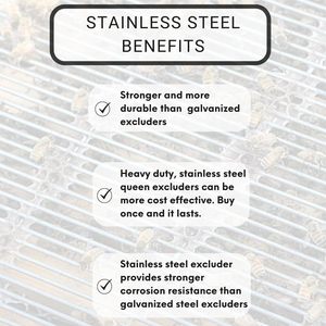 Acier inoxydable Queen Bee Excluder Outils d'apiculture 304 Acier inoxydable 10 Cadre Taille Queen Excluder - Product Image 5