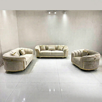 Canapé d'angle moderne italien Beno pour appartement et hôtel, durable, confortable, avec design de bras en tissu et couleur personnalisable