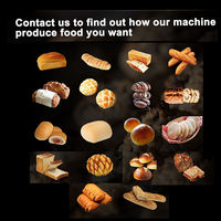 Machine à former le pain Ligne de production automatique complète de pain de baguette française pour les plantes à pain