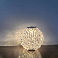 Lampe de table VH Modern LED Touch Night Light Design flexible avec abat-jour ovale en acrylique optique et corps en aluminium
