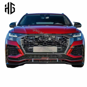 Car Styling Fibra de carbono <span class=keywords><strong>ABT</strong></span> Style Front Lip Canards Difusor trasero Puntas de escape Kit de carrocería para au-di <span class=keywords><strong>Q8</strong></span> RSQ8 Bodykit - Product Image 3
