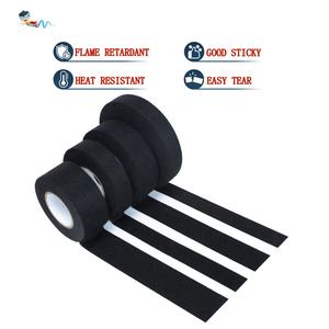 2-alev geciktirici polar kumaş pazen bez oto araba motor kablolama sarma otomotiv teli koşum kendinden yapışkanlı bant - Product Image 1