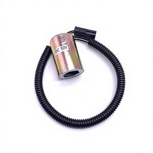 Vanne solénoïde rotative Senwitt avec bobine de sécurité pilote 12V 24V pour excavatrice Doosan Daewoo DH60 5 60 7 - Product Image 3