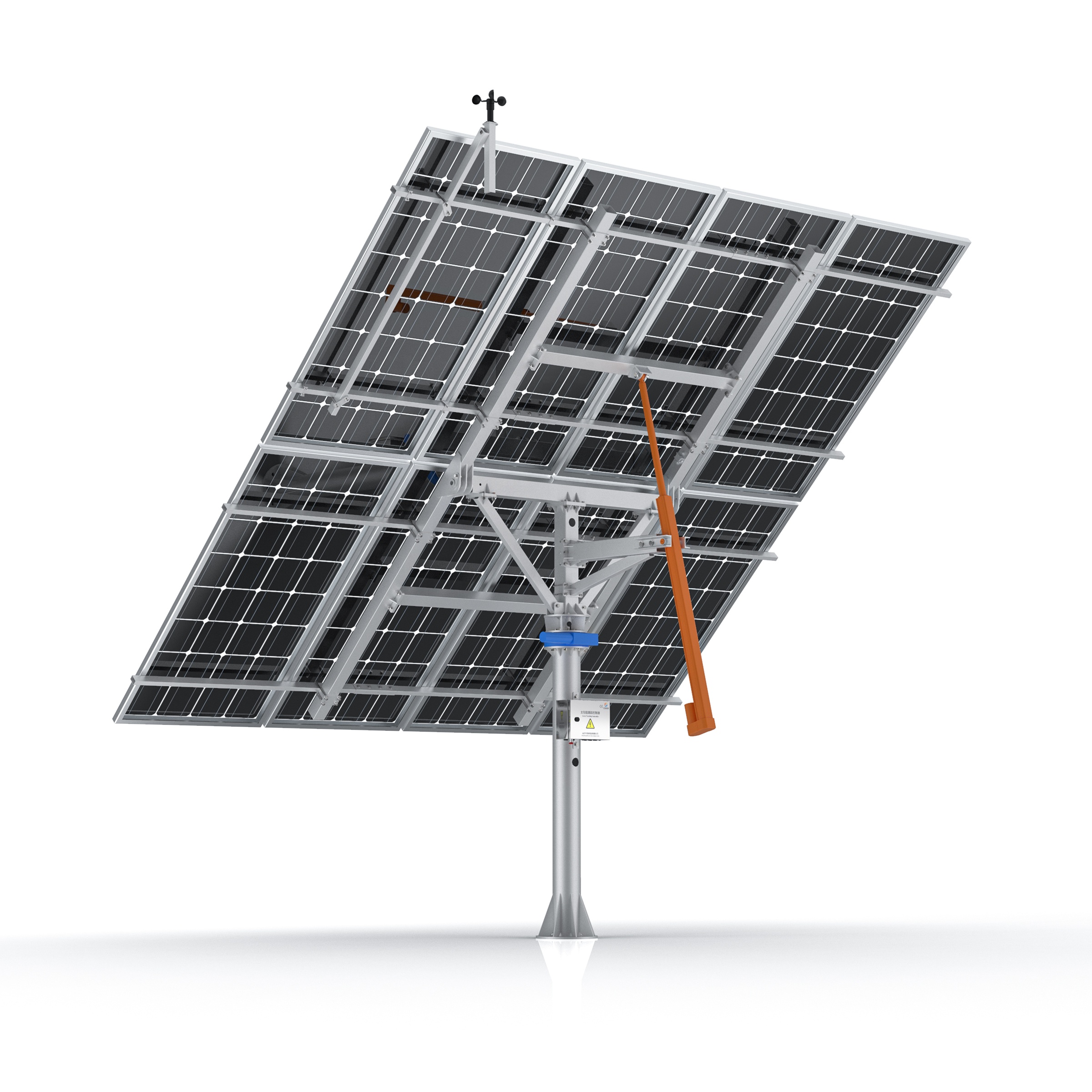 HYS-10PV-66-LSD Factory Direct Sales GPS Dual Axis Solar Bracket Automatic Tracker Axis Solar Tracking With Cheapest Price