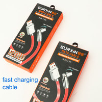 Câble de charge super rapide 120W 6A USB vers Type C, charge rapide, cordon rotatif à 180 degrés, câble de données