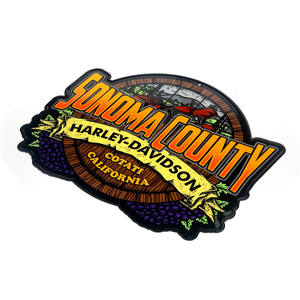 Gratis Monster Europese Usa Reliëfdruk Metalen Auto Decoratieve Kentekenplaat - Product Image 6