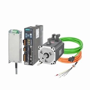 Moteur et driver servo Siemens 20W DC 24V 220V, moteur électrique miniature avec câbles pour automatisation industrielle - Product Image 1