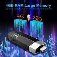 X98S500 Tv Stiick 4K Amlogic S905Y4 Quad Core Ram2GB/4GB Rom16GB/32GB Smart Tv Stiick Android 11 X98 S500