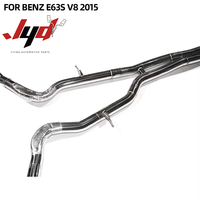 Tuyau d'échappement universel en acier inoxydable de haute qualité Mercedes-Benz E63/E63S W212 2015 AMG Racing Car Muffler Catback Exhaust