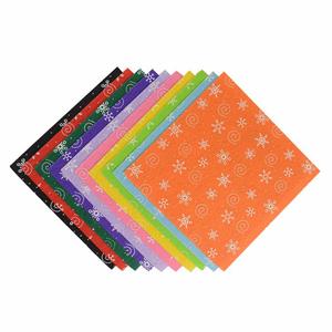 Colorful Polyester Needle Punched Dot Printed Felt