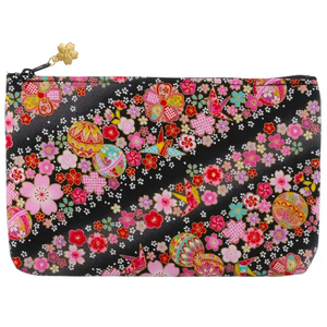 Floral cotton <b>wallet</b> card key mini <b>wallet</b> bag <b>small</b> zipper coin purse card holder <b>wallet</b> - Product Image 3