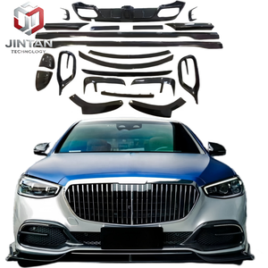 Kit de Carrocería de Fibra de Carbono Seca <span class=keywords><strong>Mansory</strong></span> para Mercedes <span class=keywords><strong>Maybach</strong></span> S480 W223, Piezas Modificadas Aerodinámicas de Primera Calidad para Reequipamiento Exterior - Product Image 1