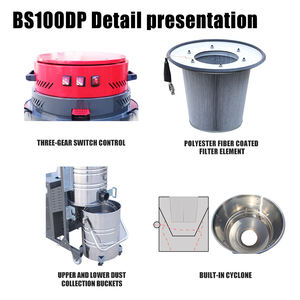 <span class=keywords><strong>Aspirateur</strong></span> industriel à modèle de batterie à forte aspiration pour le nettoyage du site, nettoyer la poussière, les <span class=keywords><strong>copeaux</strong></span> de <span class=keywords><strong>bois</strong></span>, les fibres discontinues et les particules - Product Image 2