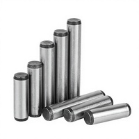 JQS 45 #   Goupille de positionnement cylindrique en acier GB119, trempée, haute résistance, tête ronde solide M3-M30, provenant de Chine continentale