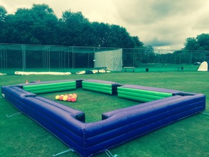 Portería Inflable <span class=keywords><strong>Pequeña</strong></span> para Eventos <span class=keywords><strong>de</strong></span> Fútbol Burbuja, Campo <span class=keywords><strong>de</strong></span> Juego Inflable, Poste <span class=keywords><strong>de</strong></span> Portería, Campo Inflable para Fútbol Burbuja - Product Image 6