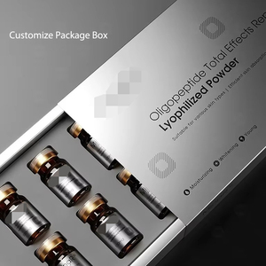 Benutzer definiertes Logo Farb hologramm druck Marke Peptid box Verpackung mit Blister schale für 2ml 3ml 10ml Medizin fläschchen - Product Image 4