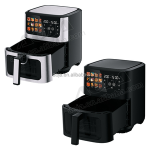 AOJA OEM personnalisé vente en gros friteuse à air friteuse multifonctionnelle à <span class=keywords><strong>micro</strong></span>-ondes 6.5L litres numérique intelligent <span class=keywords><strong>Silver</strong></span> <span class=keywords><strong>Crest</strong></span> friteuse à air <span class=keywords><strong>four</strong></span> - Product Image 4