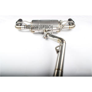 Tubos de Escape Catback de Último Diseño para <span class=keywords><strong>Subaru</strong></span> <span class=keywords><strong>Impreza</strong></span> <span class=keywords><strong>WRX</strong></span>/STI 2.4, Sistema de Escape de Alto Rendimiento, Acero Inoxidable 304 Pulido - Product Image 2