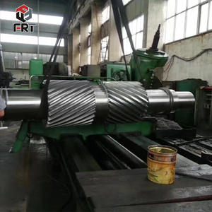 Eje de engranaje de espiga de módulo no estándar para máquinas fresadoras CNC de pórtico de fabricantes de Luoyang, eje de engranaje de módulo grande - Product Image 4